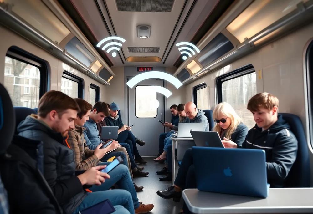 train passengers